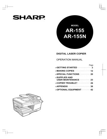 Sharp AR-155N Drivers: Simplifying Installation and Enhancing Performance